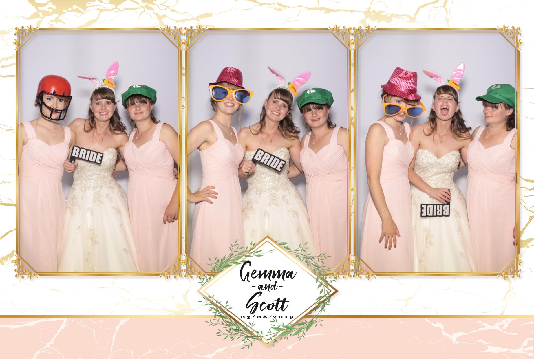 Gemma & Scott's Wedding | View more photos from the event at gallery.myphotoboothexperience.co.uk/u/MyPhotoBoothExperienceLtd/Gemma-Scotts-Wedding
